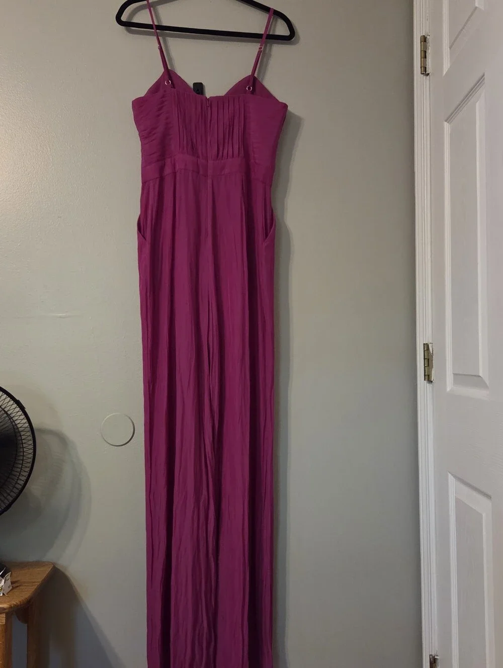 Ramy Brook Women's Loretta Pink Corsette Wide Leg Boho Jumpsuit Sz 8 NWT - Picture 3 of 12